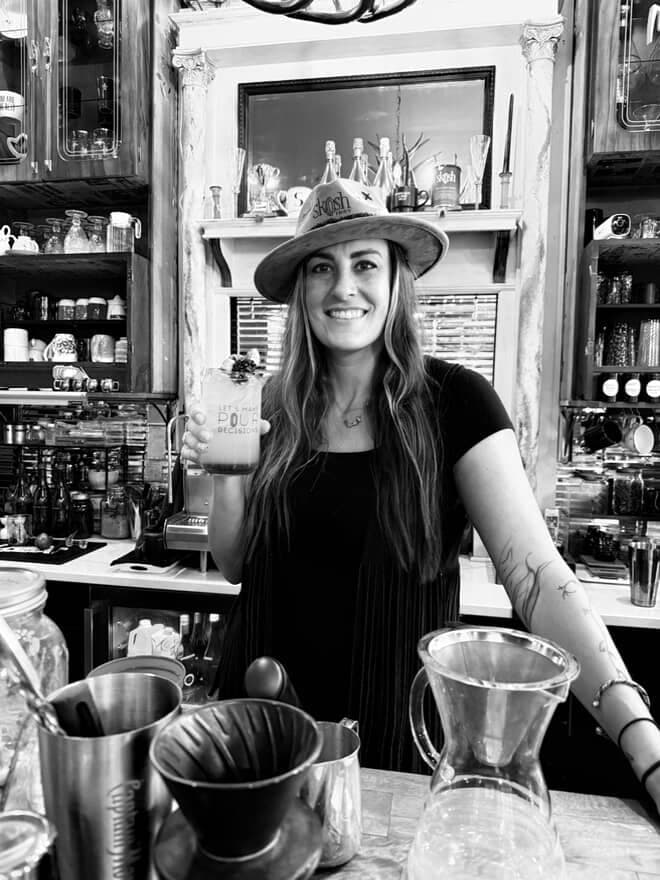Designer — Skosh bartender, B&W