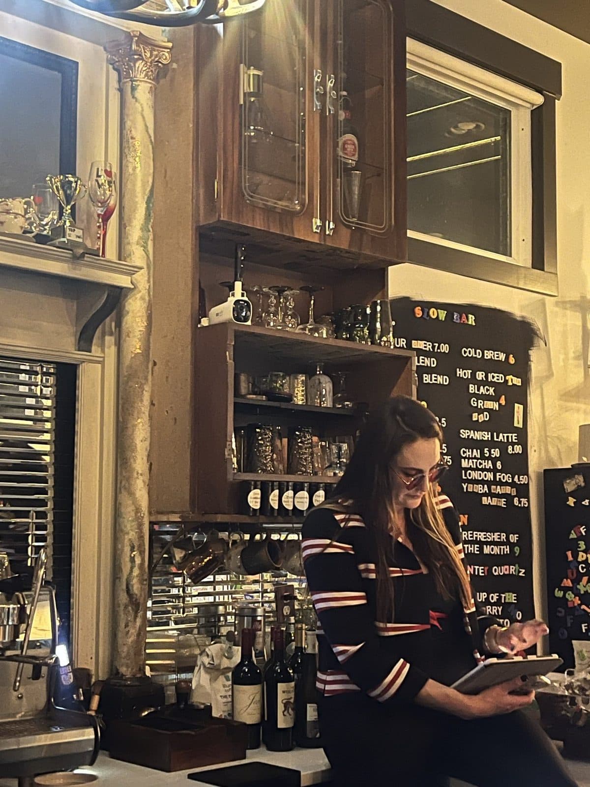 Behind the bar at Skōsh