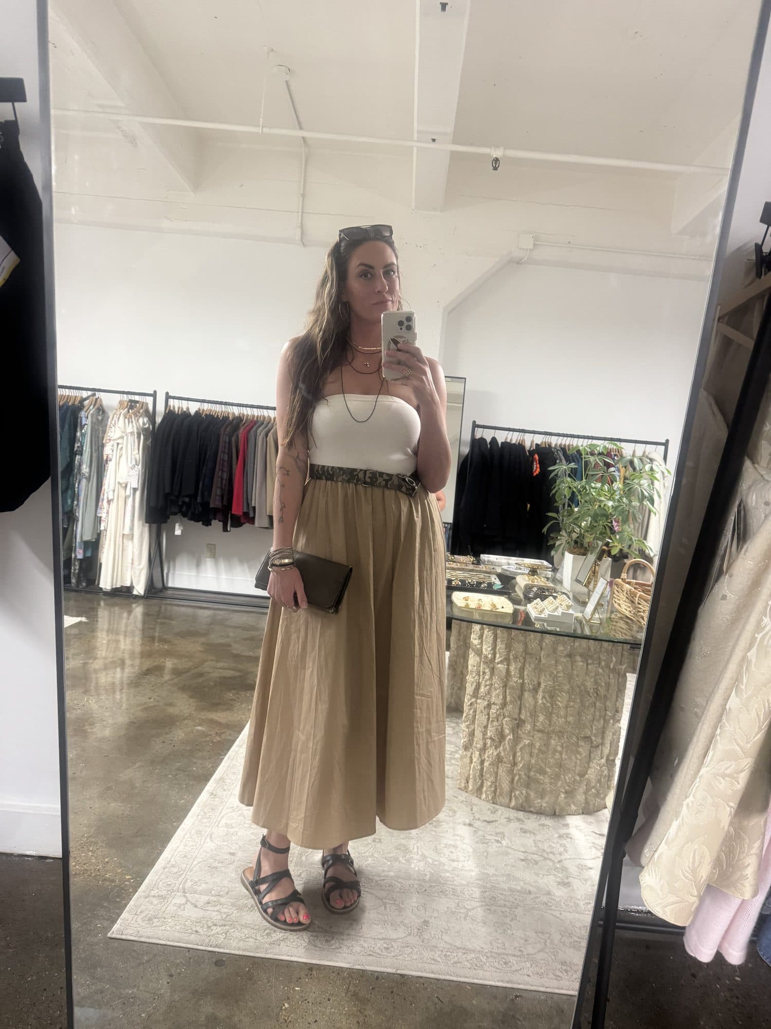 A styled look, no. 2.